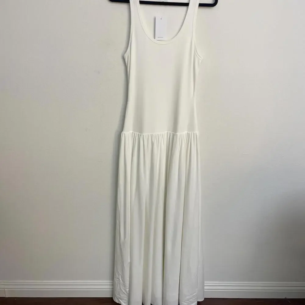 Lovers and Friends Tori Maxi Dress white size M NWT $219msrp - Picture 5 of 10